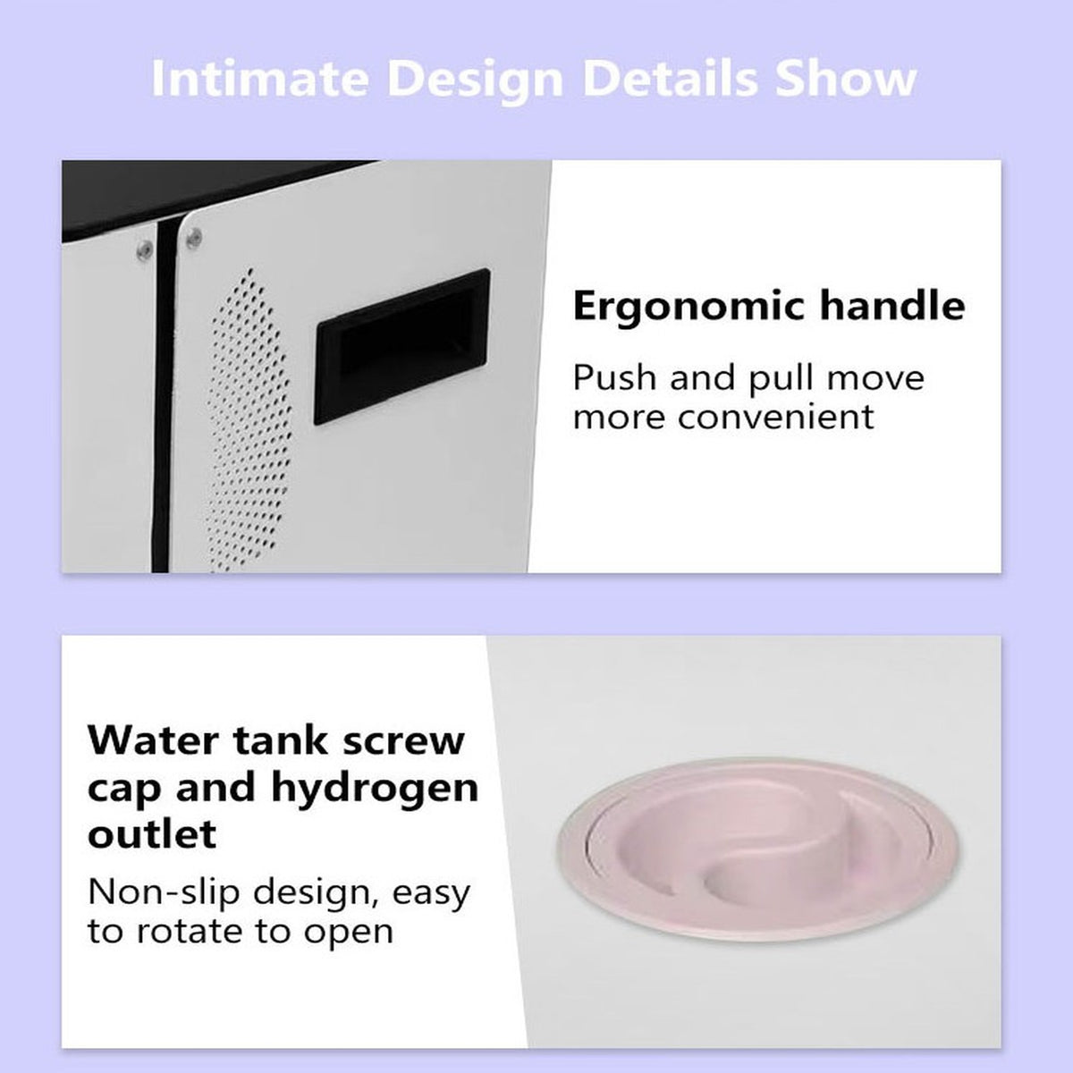 Molecular Hydrogen Generator 1200ML 1500ML 1800ML Hydrogen Gas Inhalation Machine H2 Absorption Device Household Care With Hydrogenated Water