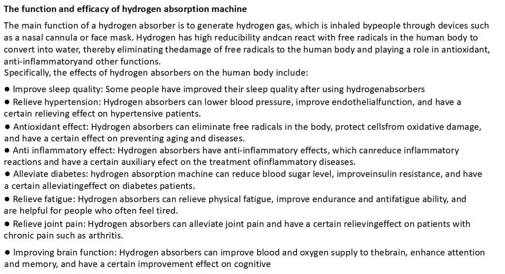 Hydrogen Inhalation Therapy Machine 900ML1800ML Hydrogen Water Generator O2 HHO Double Outlet H2 Inhaler with Nasal Cannula