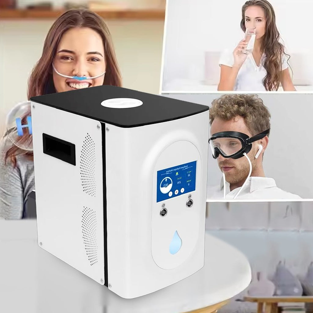 Molecular Hydrogen Generator 1200ML 1500ML 1800ML Hydrogen Gas Inhalation Machine H2 Absorption Device Household Care With Hydrogenated Water