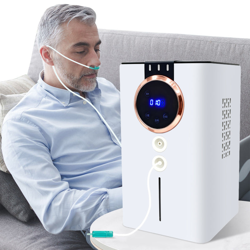 SPE PEM Hydrogen Generator Breathing Inhalation Machine Multifunctional Hydrogen Inhaler450ml 900ml Brown Gas Night Sleep Mode