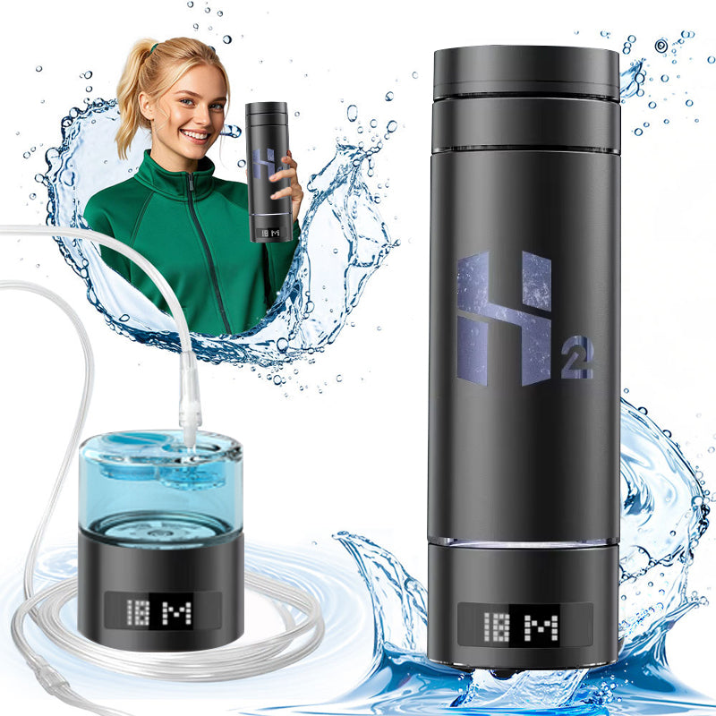 Wholesale SPE PEM Hydrogen Water Generator Hydrogen Water Maker Ionizer 9000ppb Hydrogen Water Bottle Generator with Inhaler