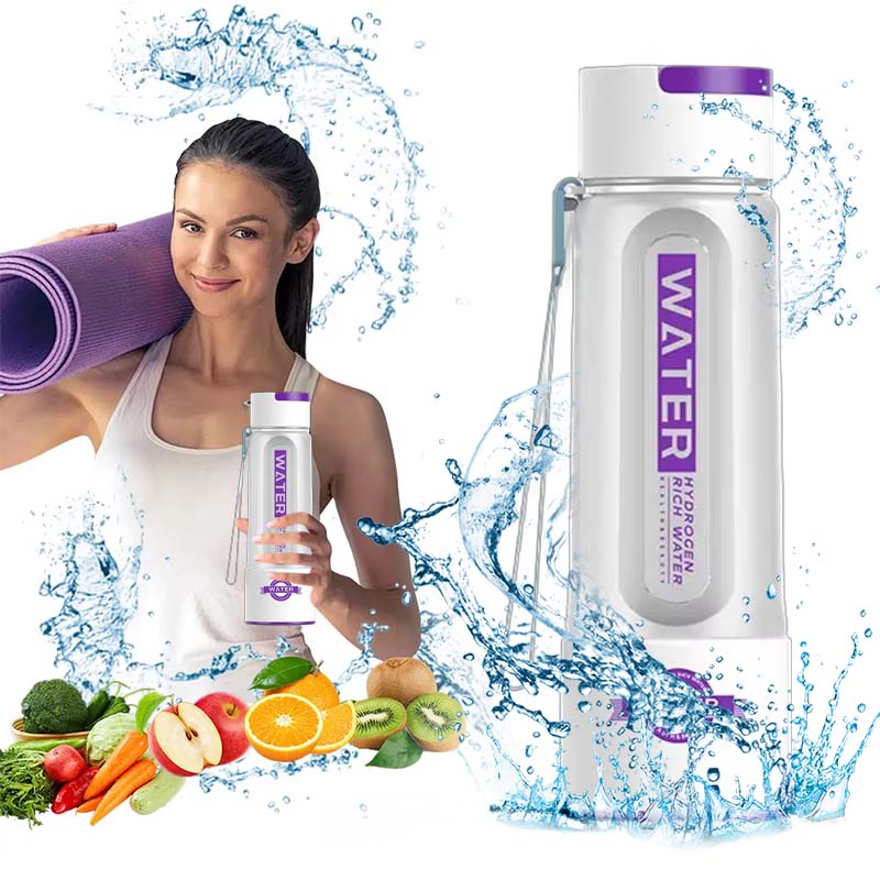 Hydrogen Rich Water Generator Bottle Spe Pem Dual Chamber Maker Ionizer Make High Concentration Hydrogen H2 Inhalation Device