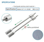 Accessories for making hydrogen water, food grade material, 316 stainless steel hydrogen dissolution rod for making water h2