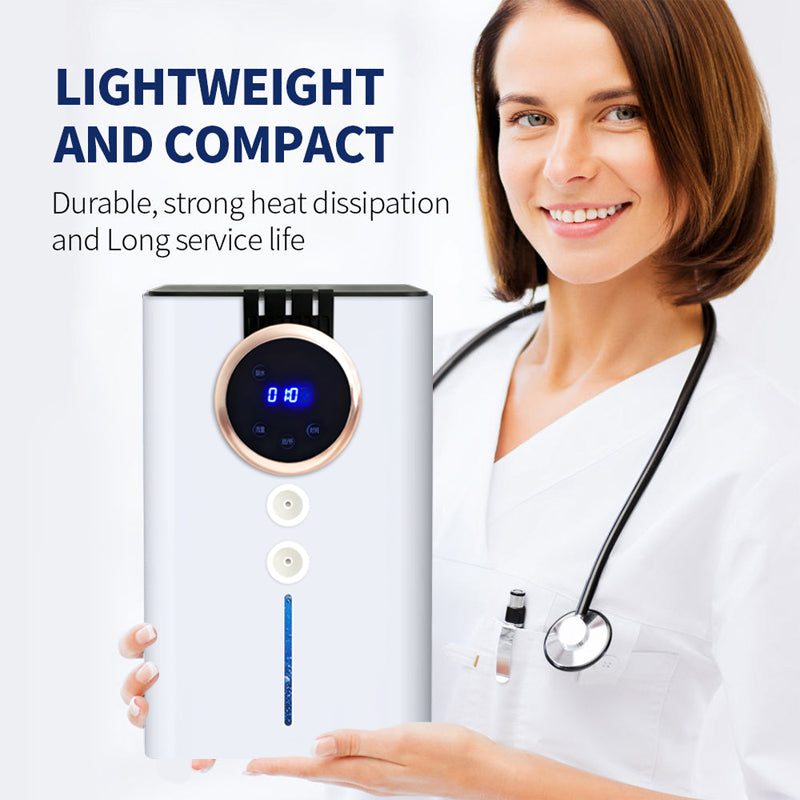SPE PEM Hydrogen Generator Breathing Inhalation Machine Multifunctional Hydrogen Inhaler450ml 900ml Brown Gas Night Sleep Mode
