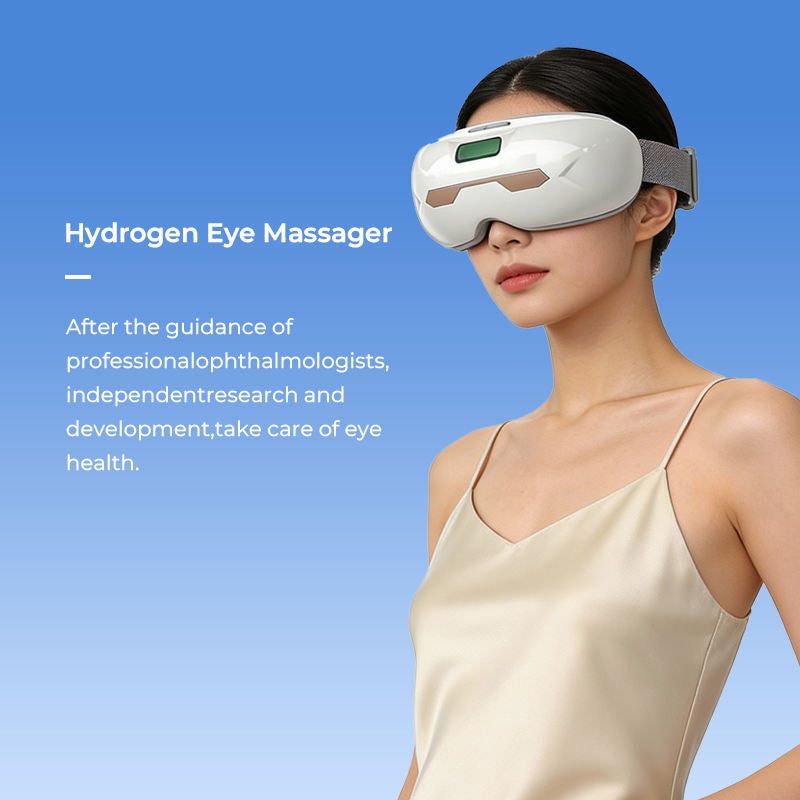 High Tech Portable Eye Glasses Hydrogen Therapy Eye Care High Frequency H2 Hydrogen Eye Massager Compression