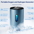 Factory supply Hydrogen Generator H2 Inhalation Machine 225ml/min High Purity SPE/PEM portable Hydrogen water ionizer Generator