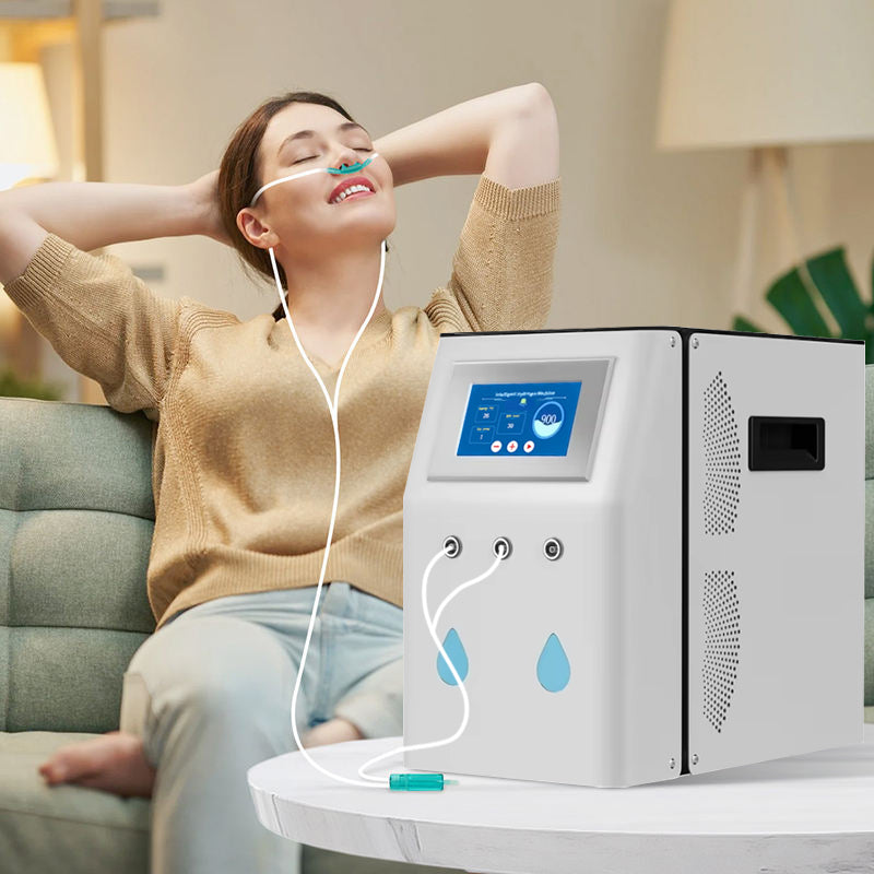 Intelligenter Heimgebrauch-Wasserstoffgenerator mit Direktabsaugung, Einfach zu Bedienen, mit Nasensaugrohr, 900-1800ml/min