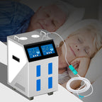 Home Wellness Hydrogen Inhaler Machine Mutil Person CE Certified Portable 6000ML High Flow Rate Hydrogen Brown Gas Machine