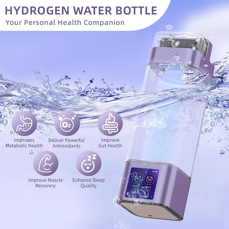 Molecular Hydrogen Water Maker Best Seller 9000ppb Hydrogen Water Cup Electric Usb Hydrogen Rich Water Generator Bottle 350ml