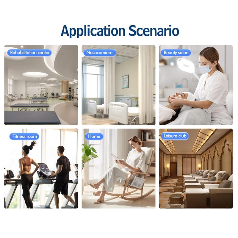 Hydrogen Inhalation Therapy Machine 900ML1800ML Hydrogen Water Generator O2 HHO Double Outlet H2 Inhaler with Nasal Cannula