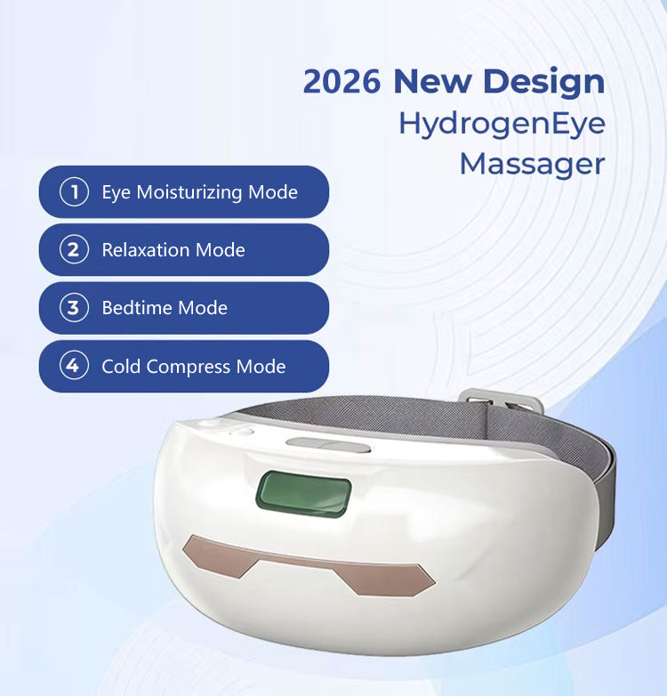 High Tech Portable Eye Glasses Hydrogen Therapy Eye Care High Frequency H2 Hydrogen Eye Massager Compression