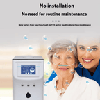 Hydrogen Inhalation Therapy Machine 900ML1800ML Hydrogen Water Generator O2 HHO Double Outlet H2 Inhaler with Nasal Cannula