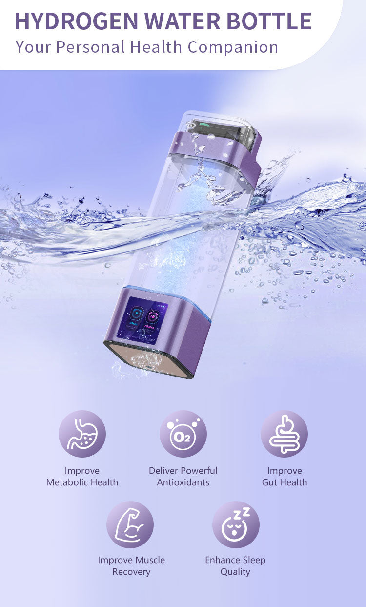 Molecular Hydrogen Water Maker Best Seller 9000ppb Hydrogen Water Cup Electric Usb Hydrogen Rich Water Generator Bottle 350ml