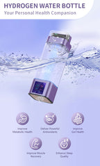 Molecular Hydrogen Water Maker Best Seller 9000ppb Hydrogen Water Cup Electric Usb Hydrogen Rich Water Generator Bottle 350ml