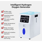 PEM HHO Therapy 900ml/1500ml/3000ml/Min Molecular Oxygen and Hydrogen Machine Inhaler H2 Generator Hydrogen Inhalation Machine