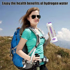 Hydrogen Rich Water Generator Bottle Spe Pem Dual Chamber Maker Ionizer Make High Concentration Hydrogen H2 Inhalation Device