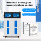Home Wellness Hydrogen Inhaler Machine Mutil Person CE Certified Portable 6000ML High Flow Rate Hydrogen Brown Gas Machine