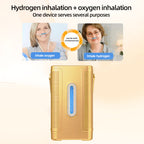H2 Gas Inhaler Water Therapy Home Wellness Hydrogen Generator with 99.99% Purity PEM Membrane Hydrogen Inhalation Machine