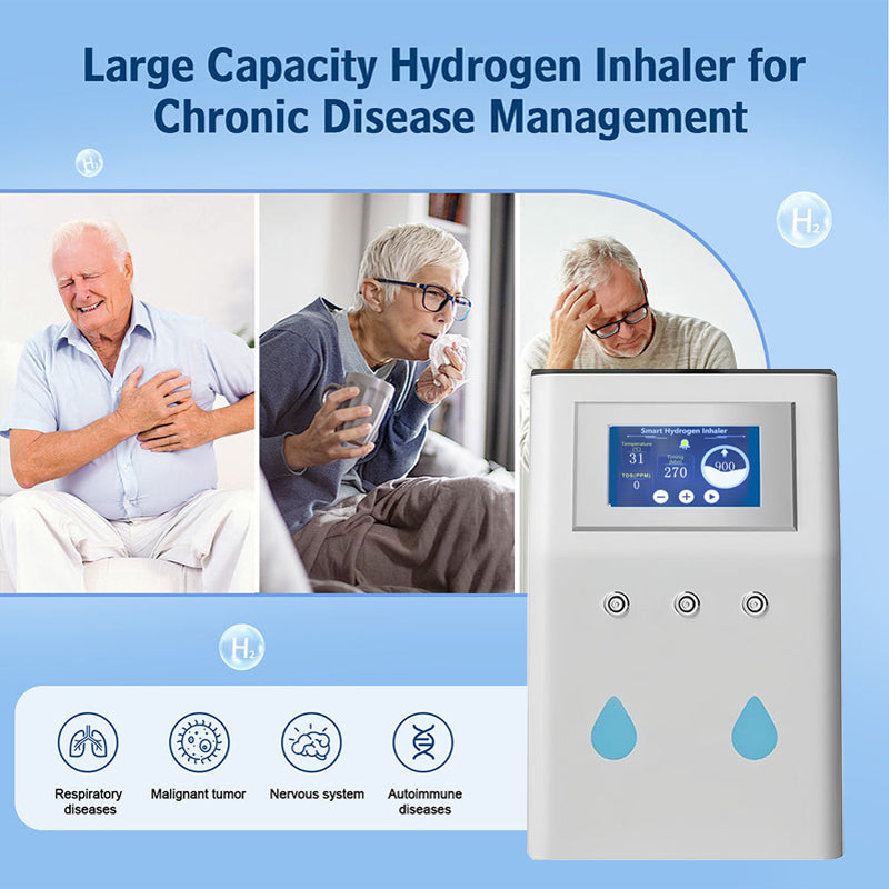 Intelligenter Heimgebrauch-Wasserstoffgenerator mit Direktabsaugung, Einfach zu Bedienen, mit Nasensaugrohr, 900-1800ml/min