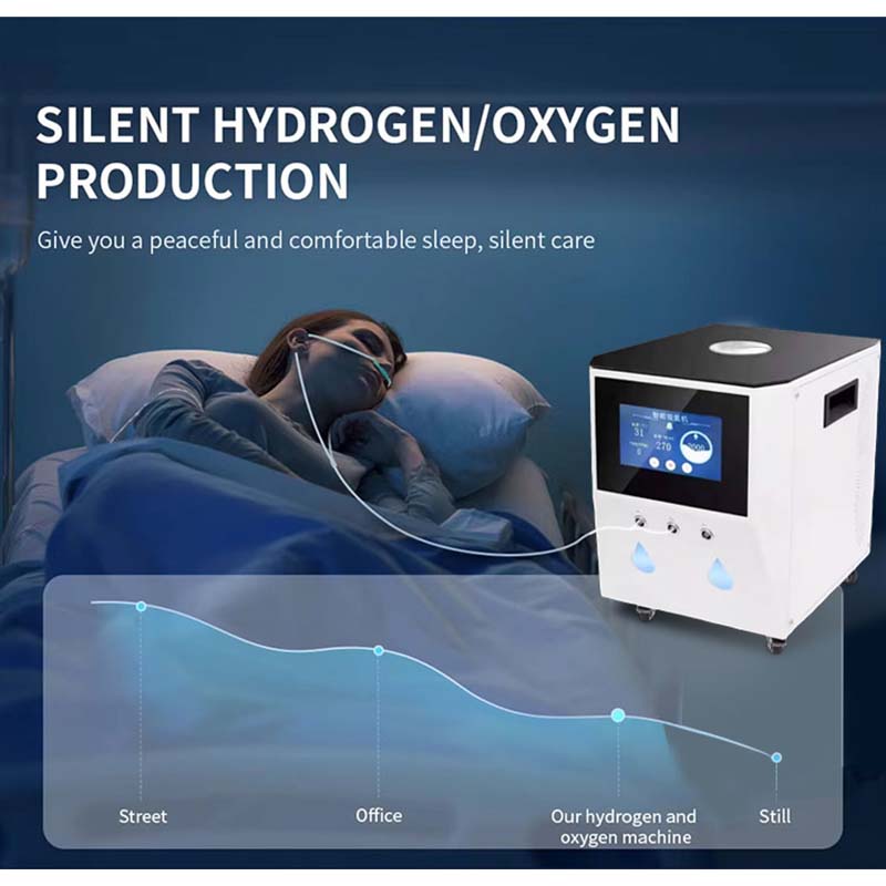 3000ML Hydrogen Inhalation Machine Home Use Hydrogen Oxygen Generator Water Ionizer H2 Molecular Inhalator CE Certificated