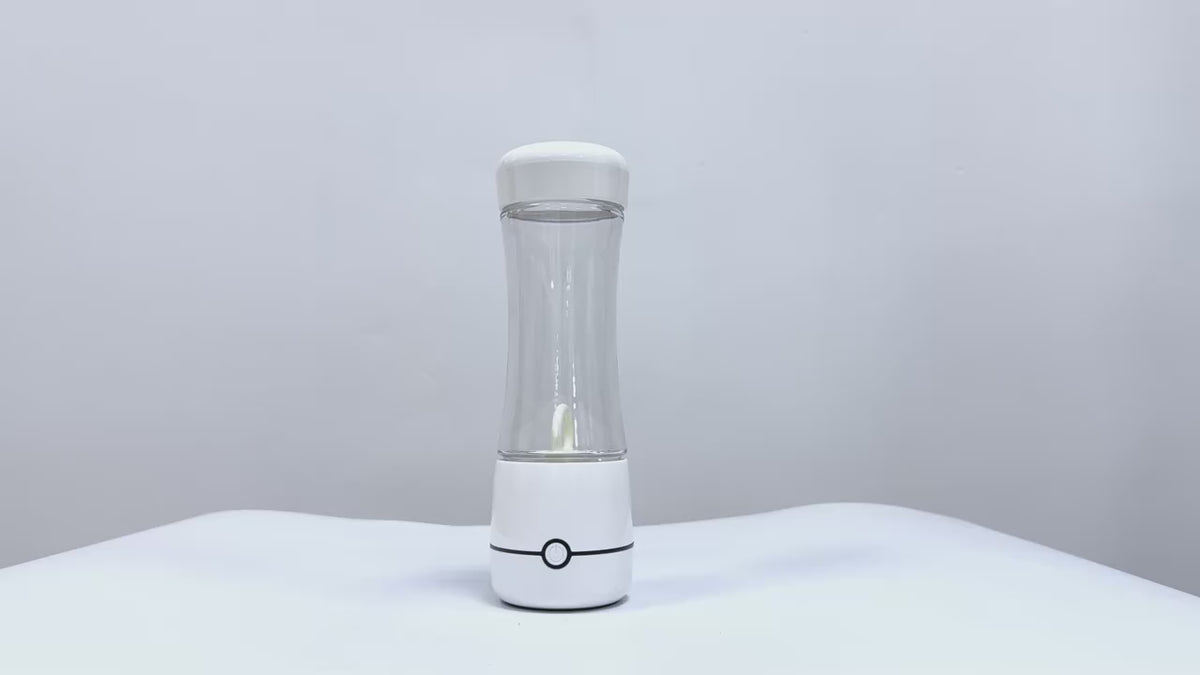 SPE PEM Hydrogen Water Bottle Generator 3000ppb High Purity H2 Maker Portable Ionizer Rechargeable Car Household Outdoor