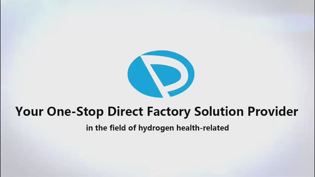 Hydrogen Rich Water Generator Bottle Spe Pem Dual Chamber Maker Ionizer Make High Concentration Hydrogen H2 Inhalation Device
