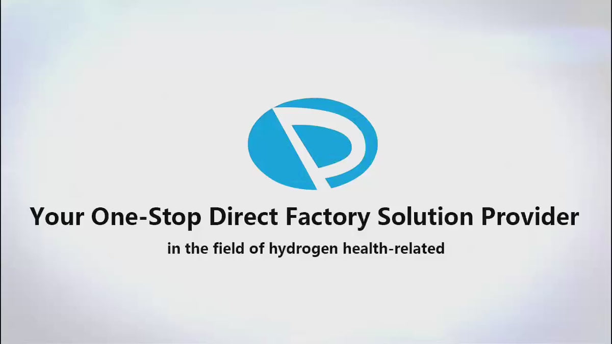 Hydrogen Rich Water Generator Bottle Spe Pem Dual Chamber Maker Ionizer Make High Concentration Hydrogen H2 Inhalation Device