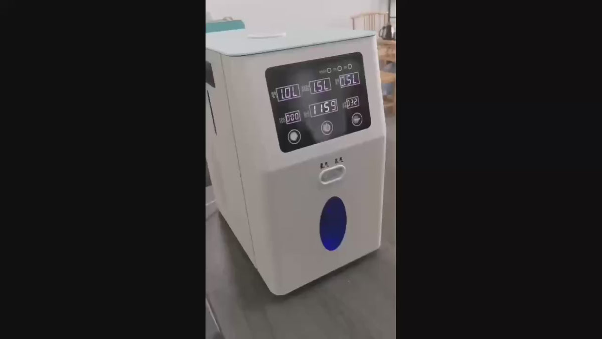 PEM HHO Therapy 900ml/1500ml/3000ml/Min Molecular Oxygen and Hydrogen Machine Inhaler H2 Generator Hydrogen Inhalation Machine